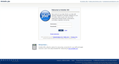 Desktop Screenshot of ai360.aristotle.com